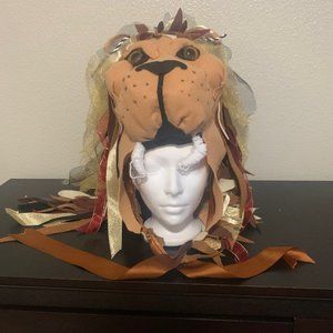 Luna Lovegood Harry Potter Gryffindor Lion-Topped Hat, Homemade Costume